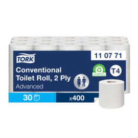 Toiletpapier van Tork Advanced 2-laags 400 bladen per rol