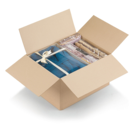 Doos van enkelgolfkarton met automatische bodem Raja 25 x 25 x 20 cm