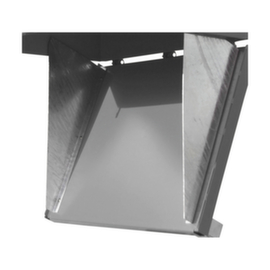 Centreerwand voor bodemklepcontainer Bauer 91 x 50 x 41 cm