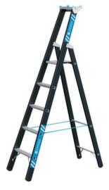ZARGES Staande zwaarlastladder met sporten Z600 belastbaar tot 250 kg